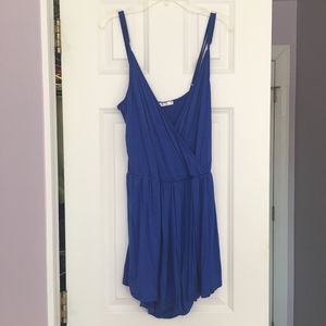 Royal blue romper